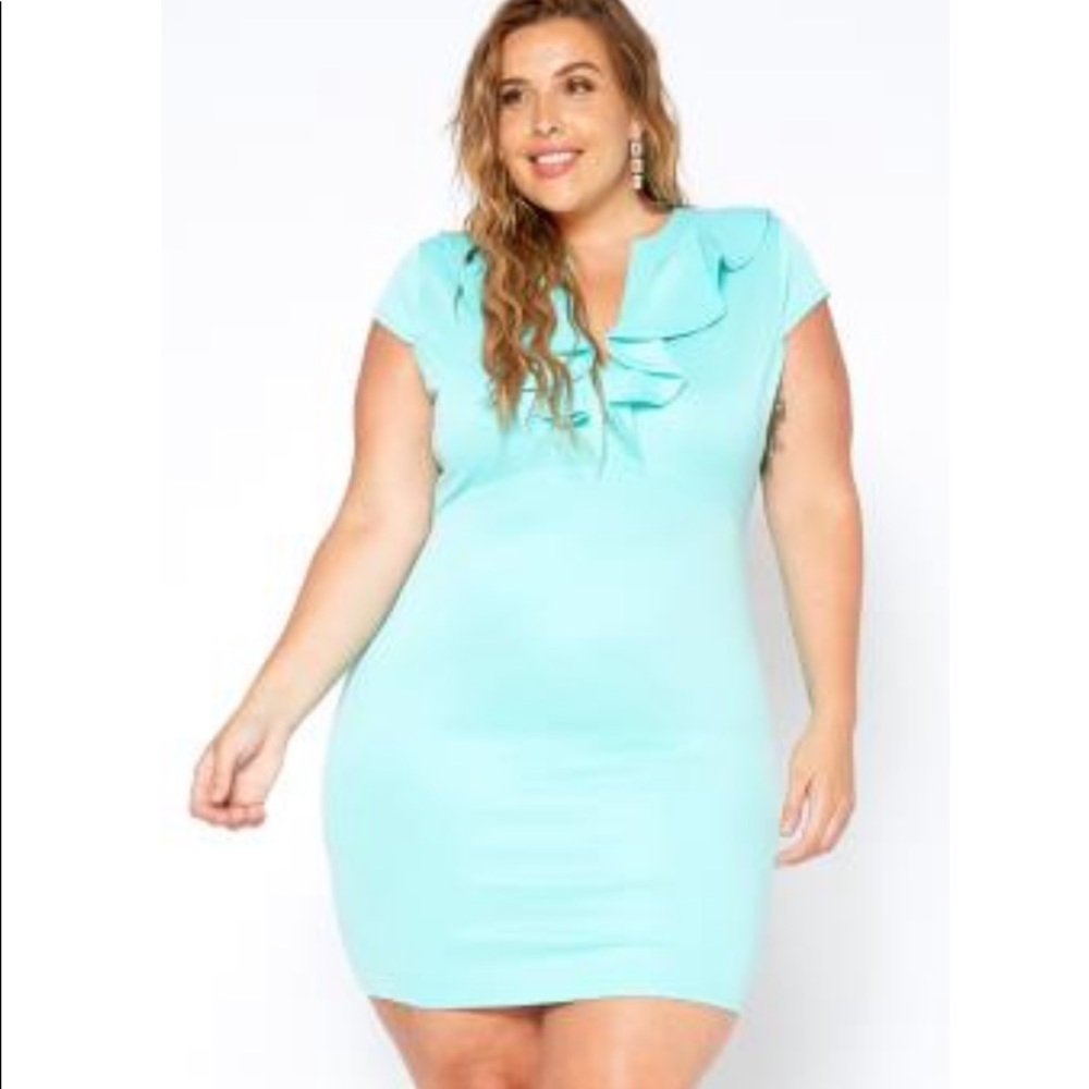 Sexy Diva Aqua Dress